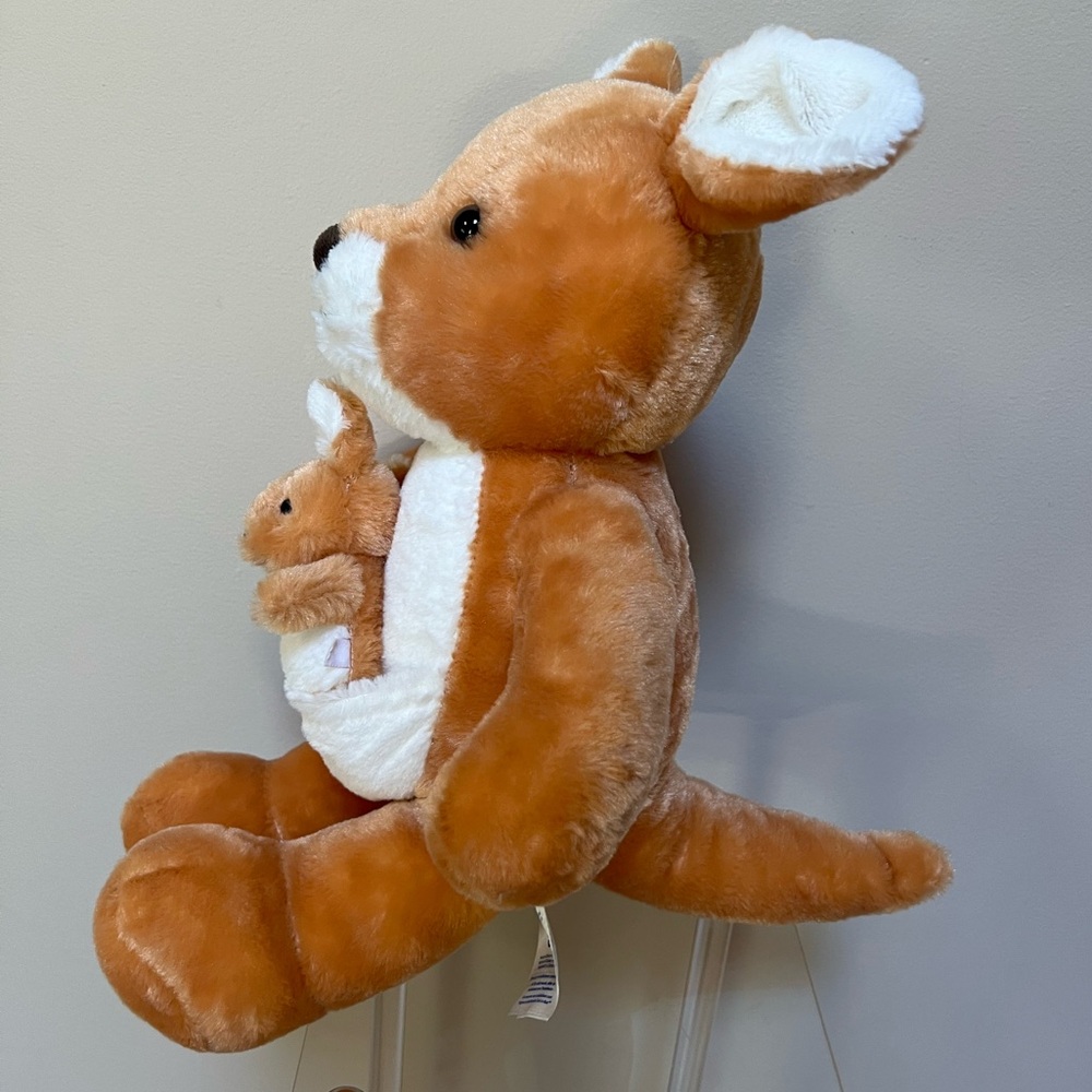 Build a Bear Kangaroo and Joey 16” Still Firmly Stuffed - Picture 2 of 7